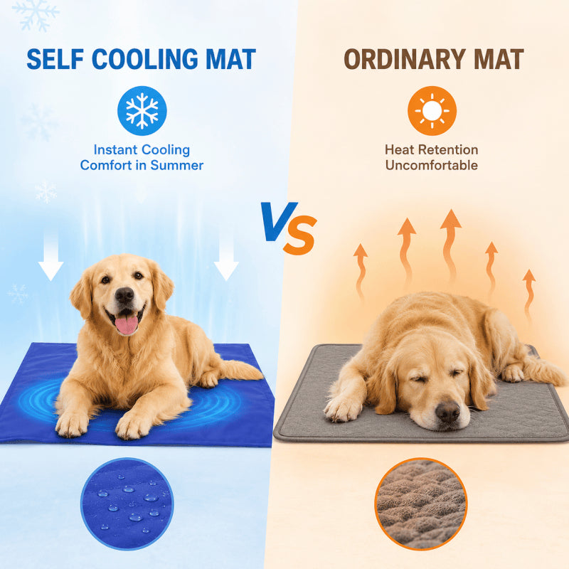 Self-cooling pet mat comparison