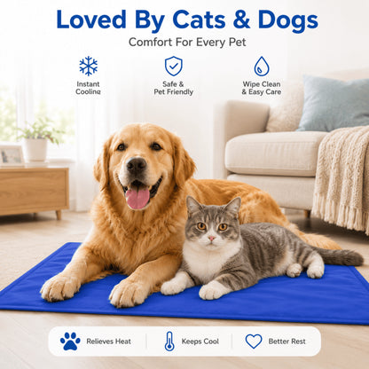 Cooling mat for dogs and cats