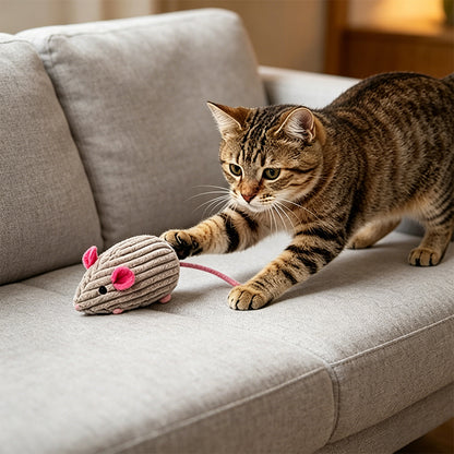 3-Piece Interactive Cat Toy Set – Mouse & Play Balls for Cats and Kittens