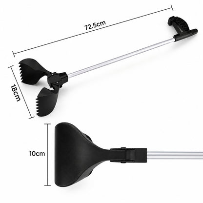Long-Handle Dog Pooper Scooper – 72.5 cm Waste Picker