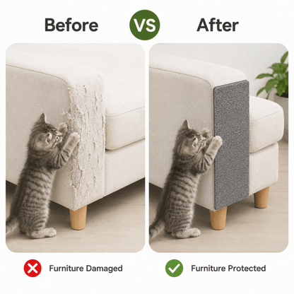 Grey cat scratching mat product image